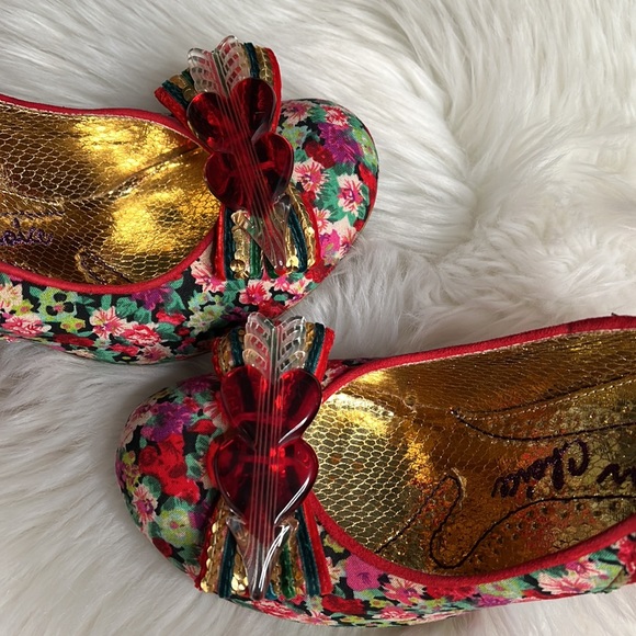 ❌ Irregular Choice Red Stick Of Rock Lucite Heels - Picture 5 of 16